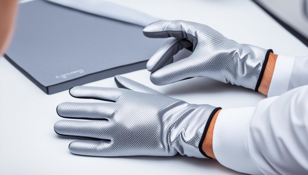 DefenderShield® EMF Radiation Protection Gloves